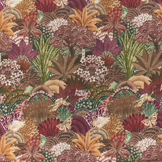 Kolkata, Jewel - Fabric Only